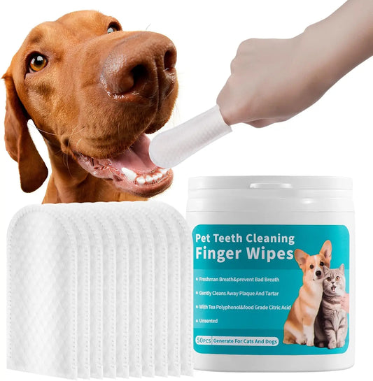 HappyPaw Dental Finger Wipes
