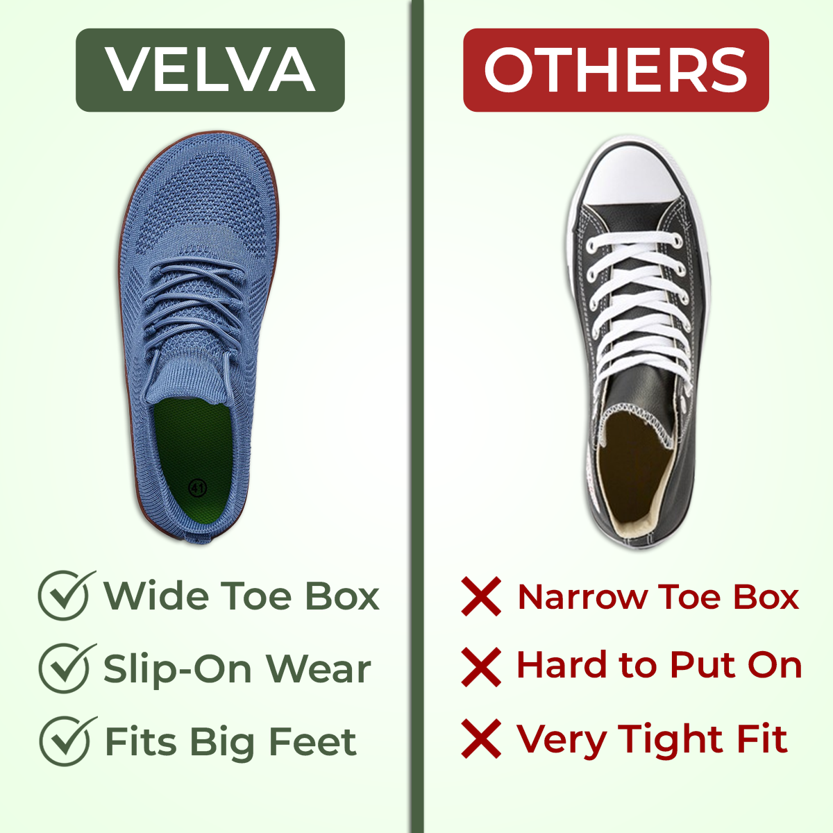 Velva™ Ultra Comfortable Barefoot Sneakers